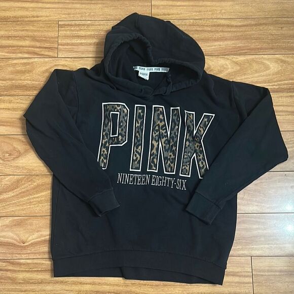 Pink cheetah hoodie - Picture 1 of 1